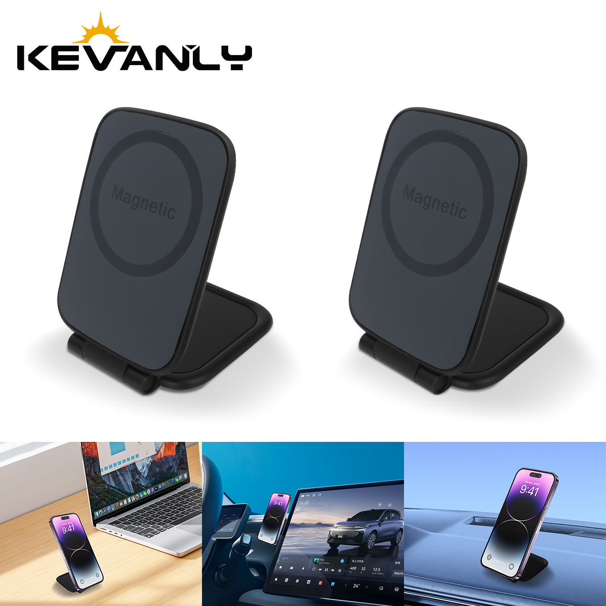 Desk Accessories - Universal Ultrathin Car Magnetic Mobile Phone