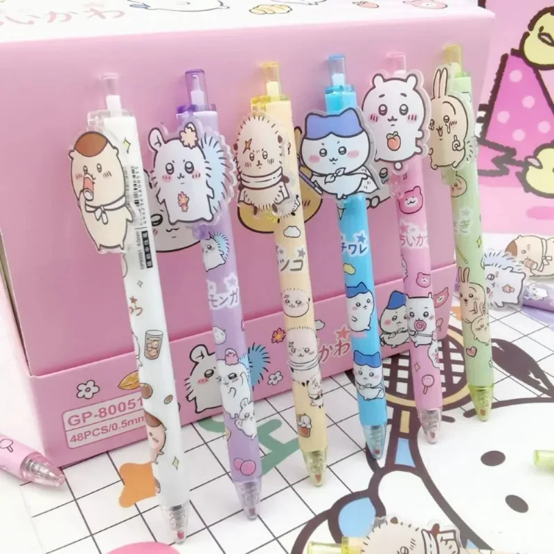 Kawaii Chiikawa Gel Pens 0.5mm - Stationery 评论和价格