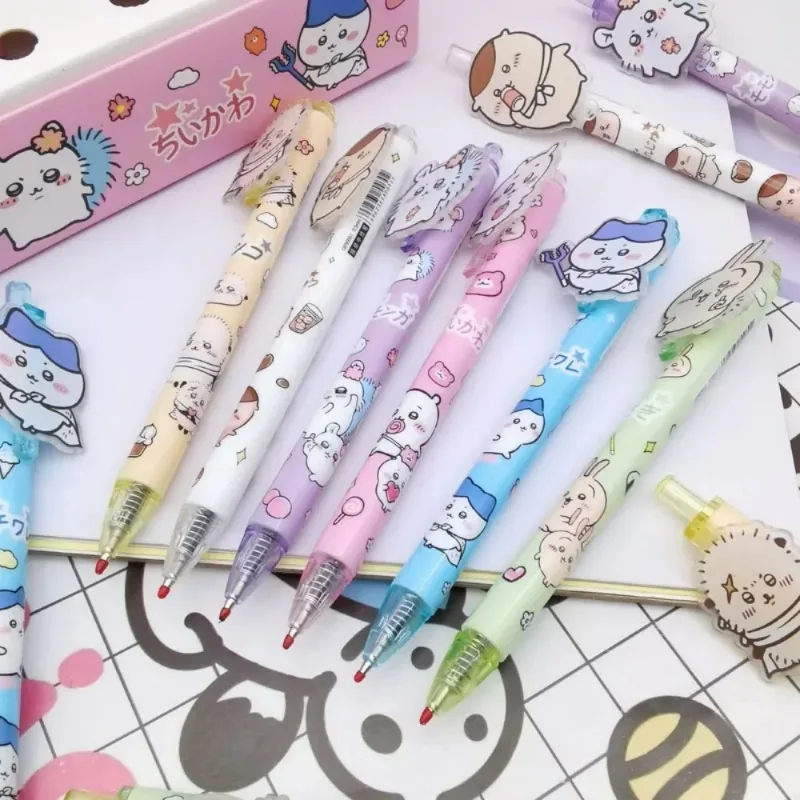 Kawaii Chiikawa Gel Pens 0.5mm - Stationery 评论和价格
